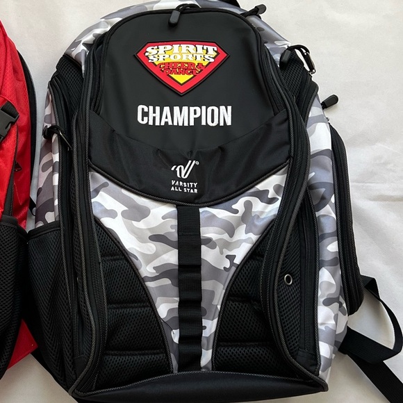 BACKPACK Varsity National Champion Spirit Sports black cheerleader - Picture 1 of 5